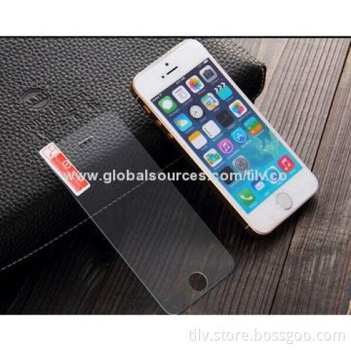 Good-quality 0.24mm tempered glass protector for iPhone